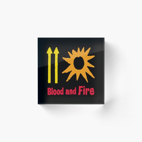 Item preview, Blood And Fire designed and sold by RuthMMoore.