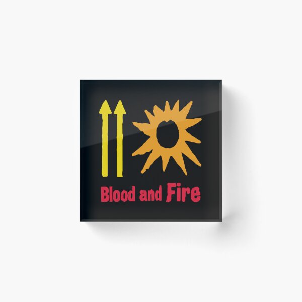 Item preview, Blood And Fire designed and sold by RuthMMoore.