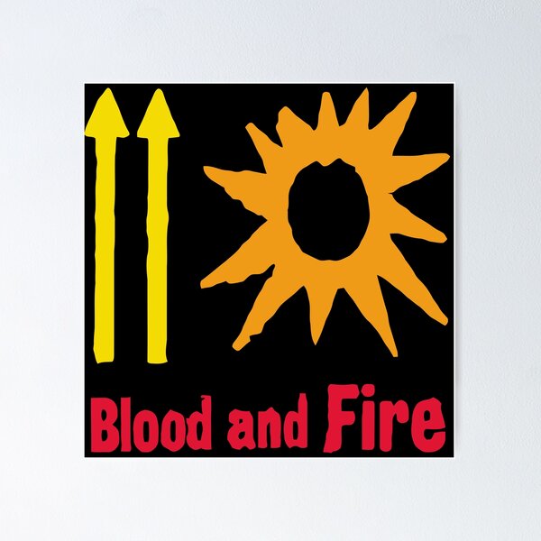 Item preview, Blood And Fire designed and sold by RuthMMoore.