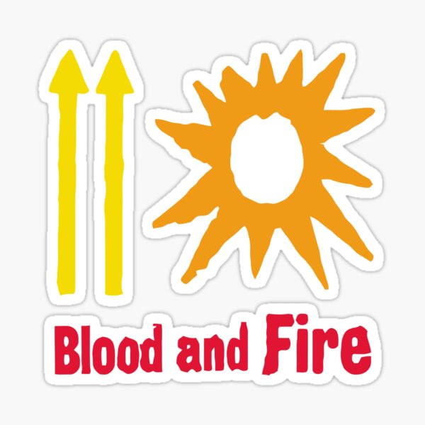 Item preview, Blood And Fire designed and sold by RuthMMoore.