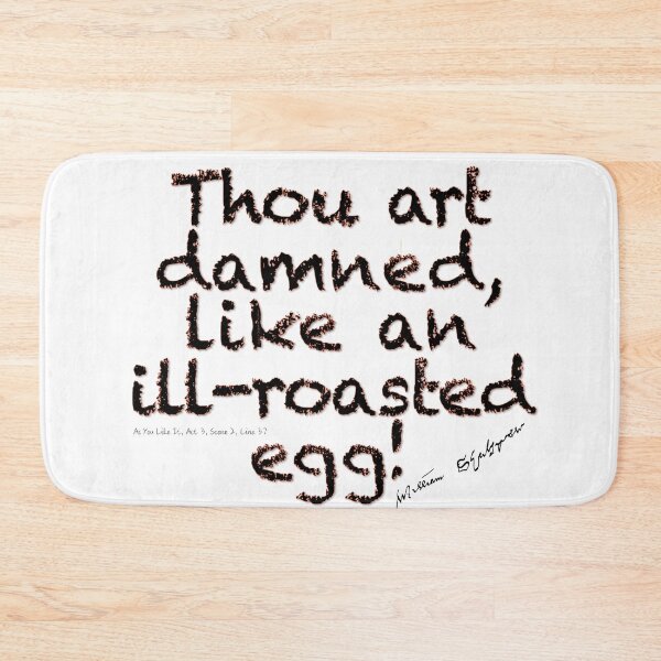 Item preview, Shakespeare's Foul Mouth Curses designed and sold by kanjidesign.
