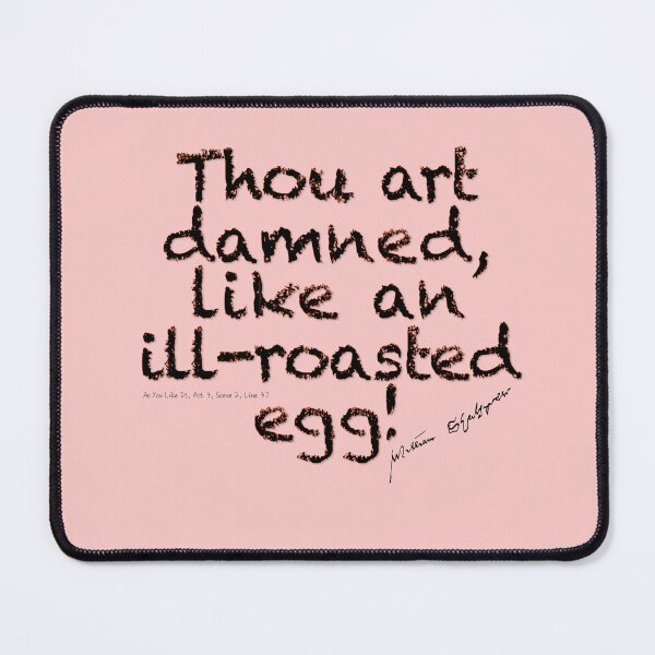 Item preview, Shakespeare's Foul Mouth Curses designed and sold by kanjidesign.