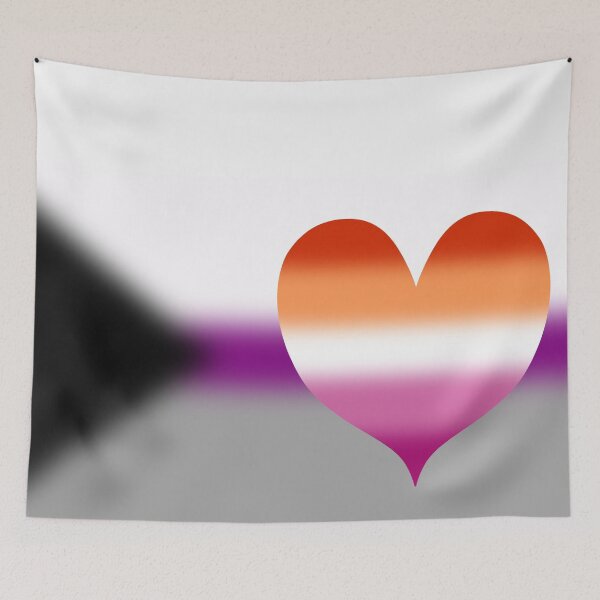 Item preview, Gradient Demisexual Homoromantic Lesbian Pride Flag designed and sold by Sum-Thangs.