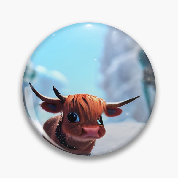 Item preview, Heather the Highland Cow designed and sold by Rotten-Prints.