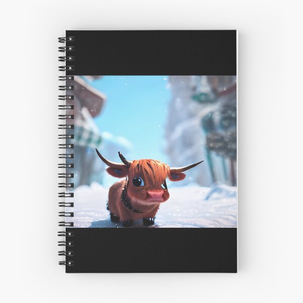 Item preview, Heather the Highland Cow designed and sold by Rotten-Prints.
