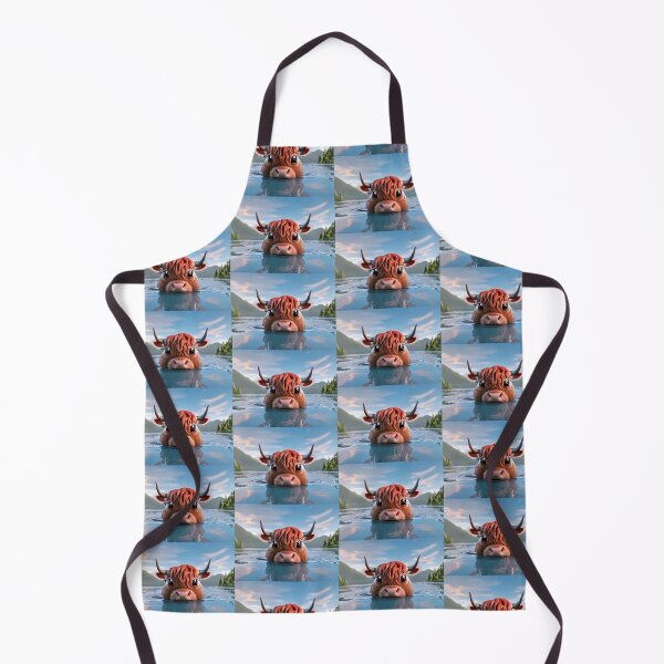Item preview, Isla the Highland Cow designed and sold by Rotten-Prints.