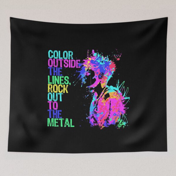 Item preview, Color outside the lines, Rock out to the Metal  designed and sold by AntibodyDP7.