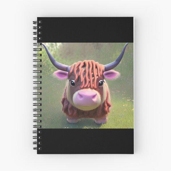 Item preview, Lachlan the Highland Cow designed and sold by Rotten-Prints.