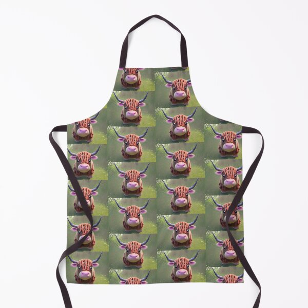 Item preview, Lachlan the Highland Cow designed and sold by Rotten-Prints.
