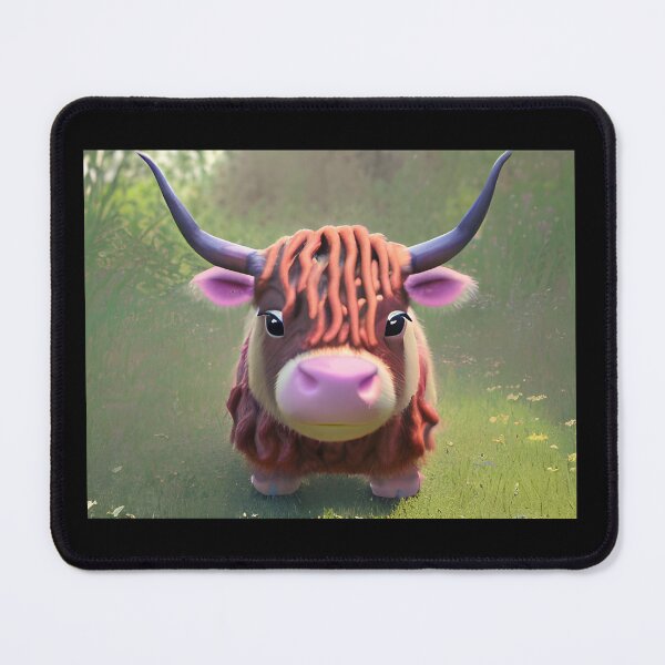 Item preview, Lachlan the Highland Cow designed and sold by Rotten-Prints.