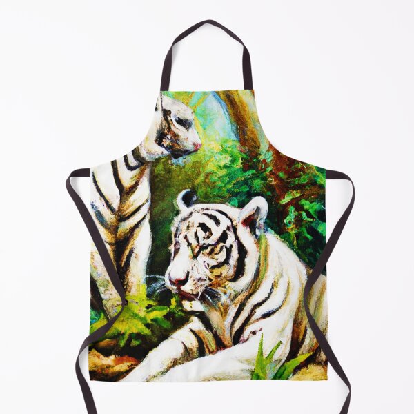 Item preview, White Tigers Beautiful Painting. Buy Now designed and sold by Health And Fitness Posts e-Store.