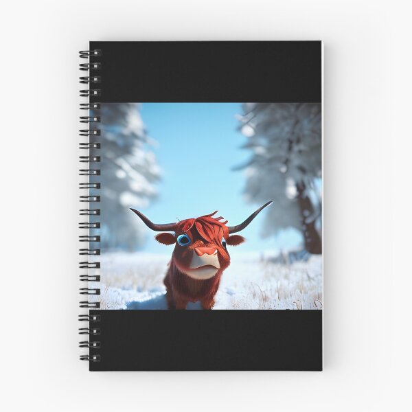 Item preview, Mac the Highland Cow designed and sold by Rotten-Prints.