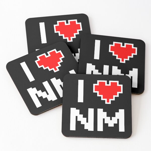 Item preview, I Love New Mexico - Pixel heart for New Mexican gamer designed and sold by abowersock.