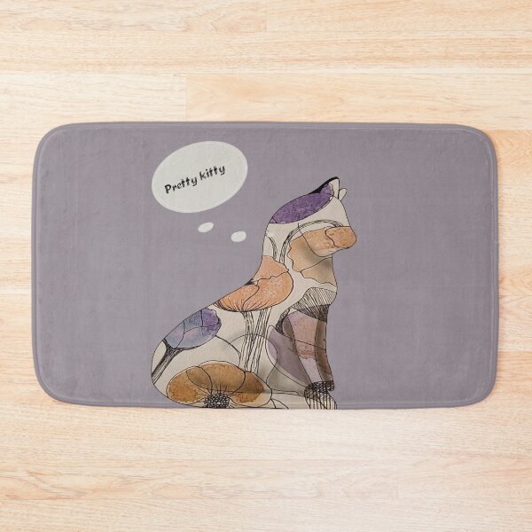 Item preview,  Pretty kitty watercolor digital illustration "Pretty kitty" designed and sold by JewelsNova.