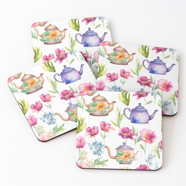 Item preview, Tea Time Florals designed and sold by TheKellyGirls.