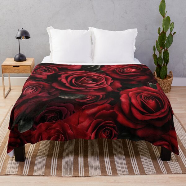 Item preview, Red roses pattern  designed and sold by Dreamakerstudio.