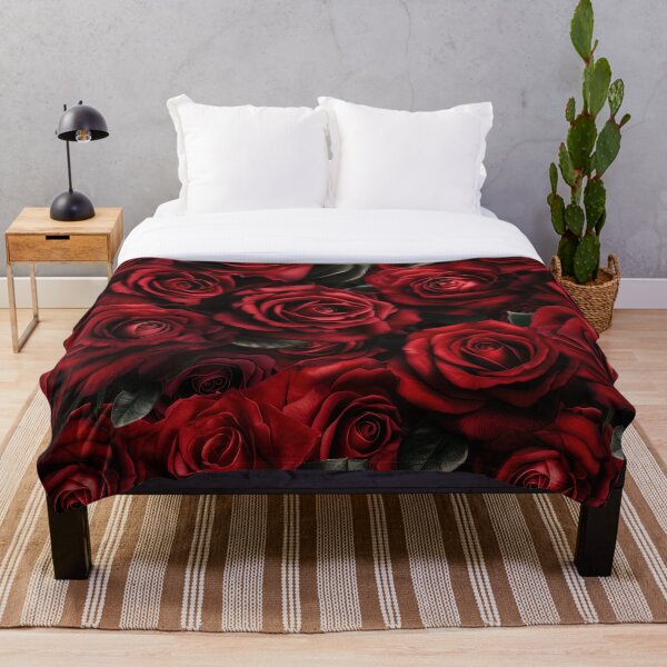 Item preview, Red roses pattern  designed and sold by Dreamakerstudio.