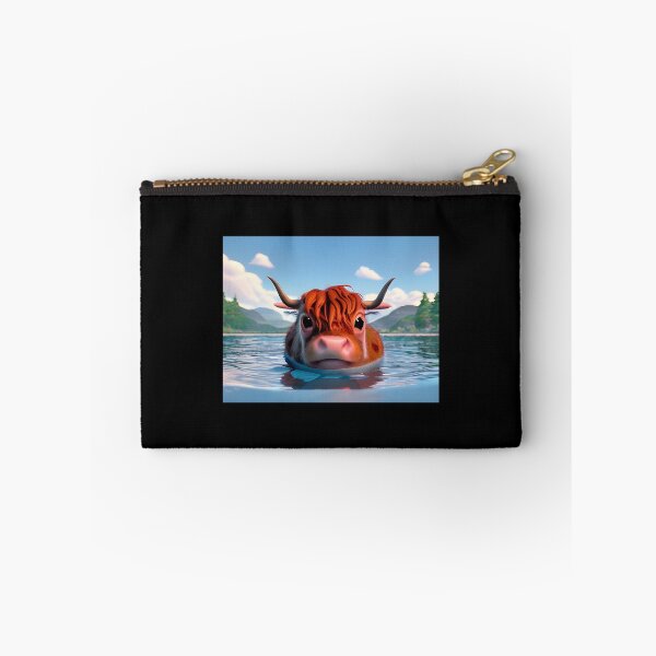 Item preview, Nessie the Highland Cow designed and sold by Rotten-Prints.