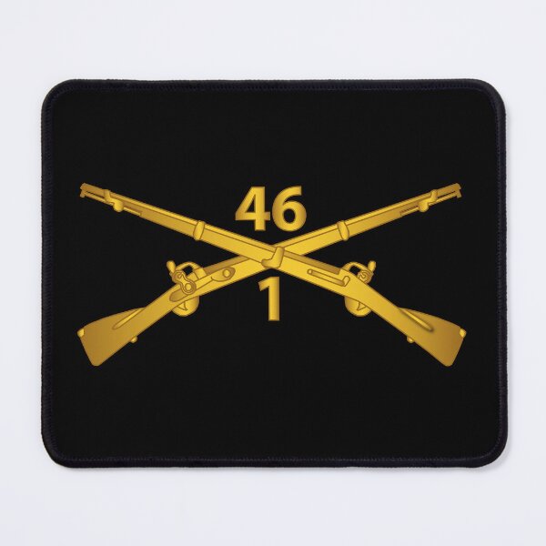 Item preview, Army - 1st Bn 46th Infantry Regt  - Infantry Br designed and sold by Military Insignia Products.