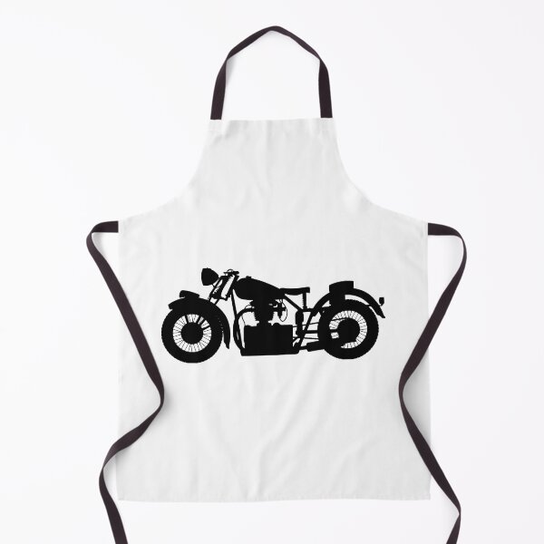 Item preview, Cafe Racer Vintage Motorcycle - Black silhouette - biker version designed and sold by PeterADesign.