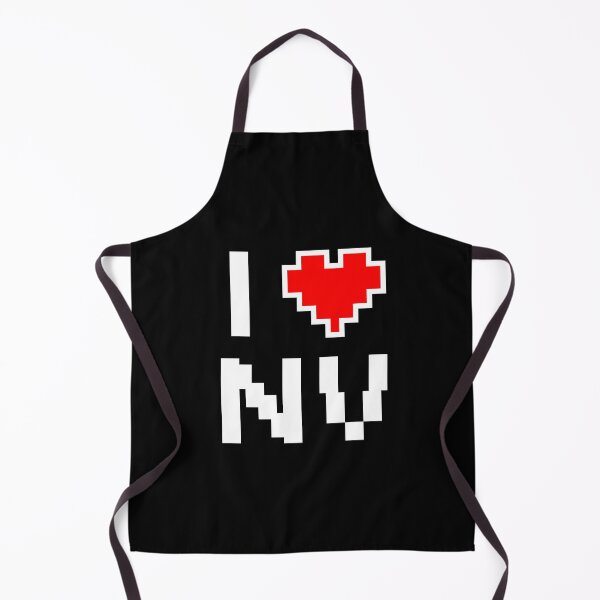 Item preview, I Love Nevada - Pixel heart for Nevadan gamer designed and sold by abowersock.