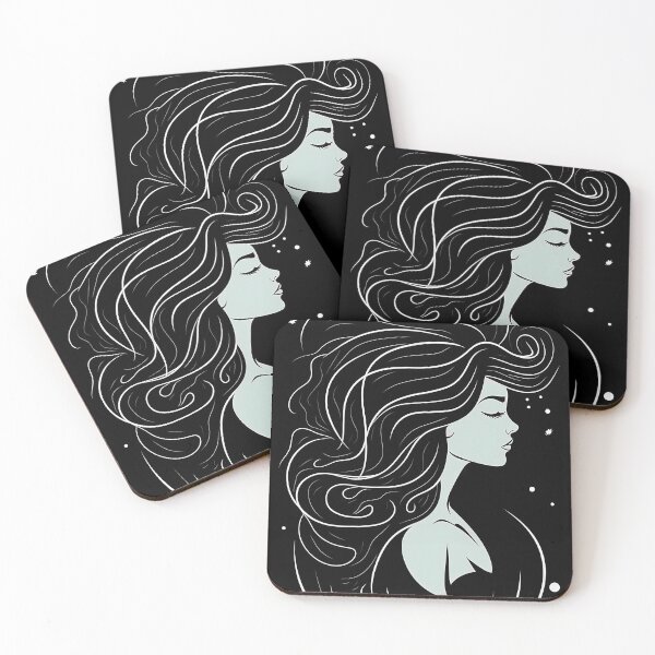 Item preview, Minimalist Style Virgo Zodiac Sign Art, Virgo Zodiac Sign Gift, Virgin minimalist art designed and sold by ADGFX.