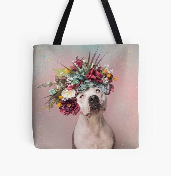 Item preview, Pit Bull Flower Power, Halo designed and sold by SophieGamand.