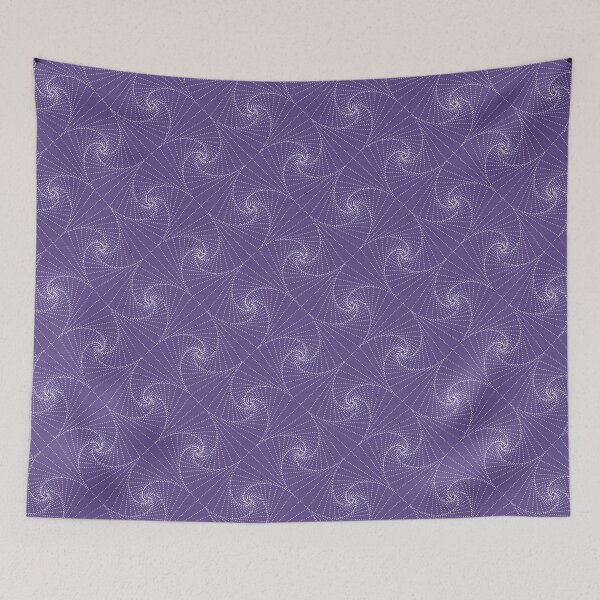 Item preview, Color of the Year 2018 - Ultra Violet - Twisted Pattern designed and sold by stylebytara.