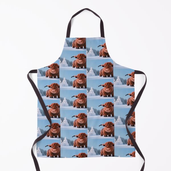 Item preview, Peaches the Highland Cow designed and sold by Rotten-Prints.