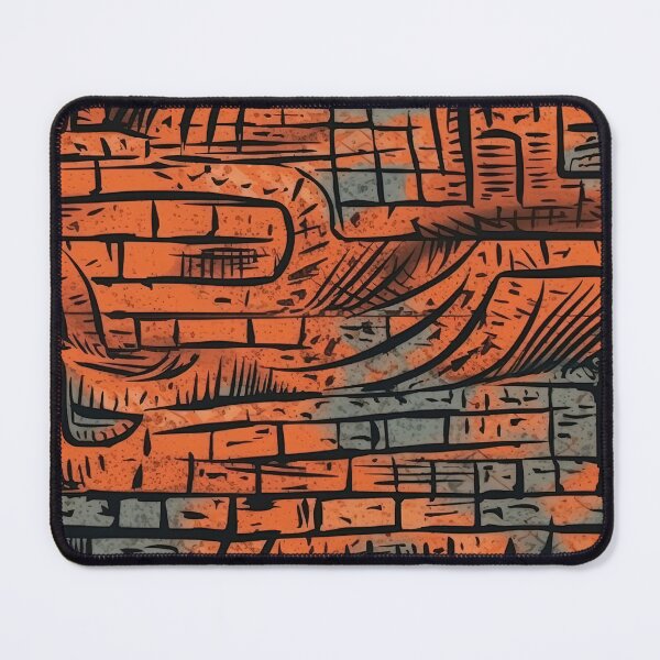 Item preview, Grunge brick pattern graffiti postapocalyptic style  designed and sold by Dreamakerstudio.