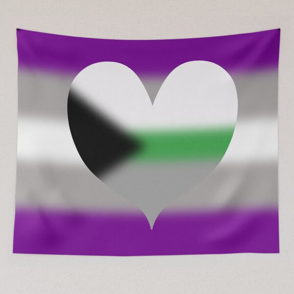 Item preview, Gradient Greysexual Demiromantic Pride Flag designed and sold by Sum-Thangs.