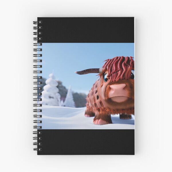 Item preview, Struan the Highland Cow designed and sold by Rotten-Prints.