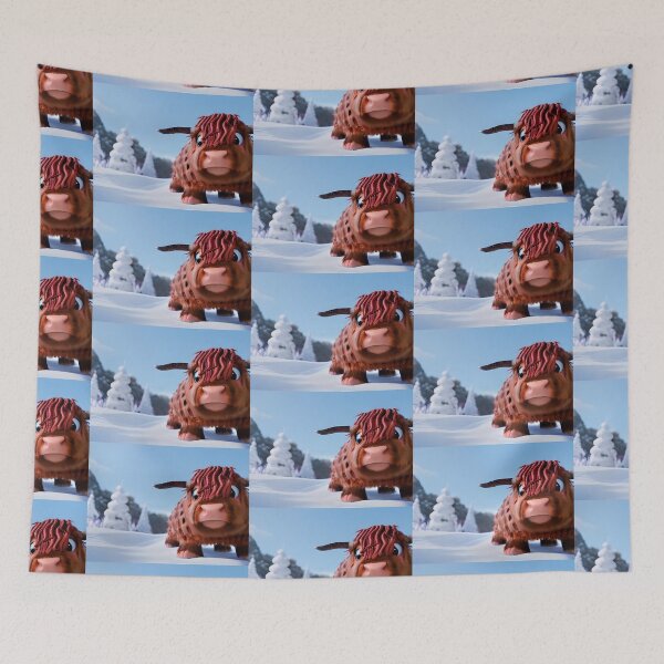 Item preview, Struan the Highland Cow designed and sold by Rotten-Prints.
