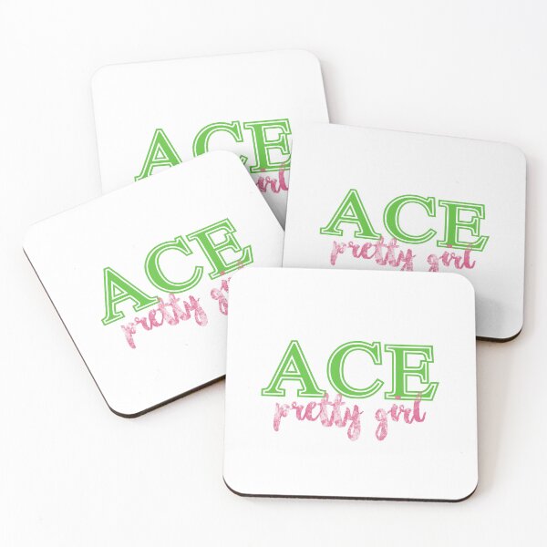 Item preview, ACE Pretty Girl //  Pretty Girls 20 Pearls - Pink & Green designed and sold by GLifestyle.