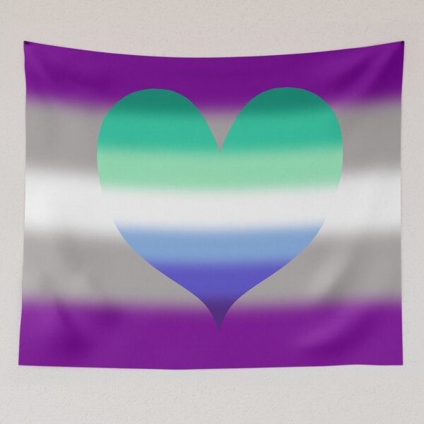 Item preview, Gradient Greysexual Homoromantic Gay Male Pride Flag designed and sold by Sum-Thangs.