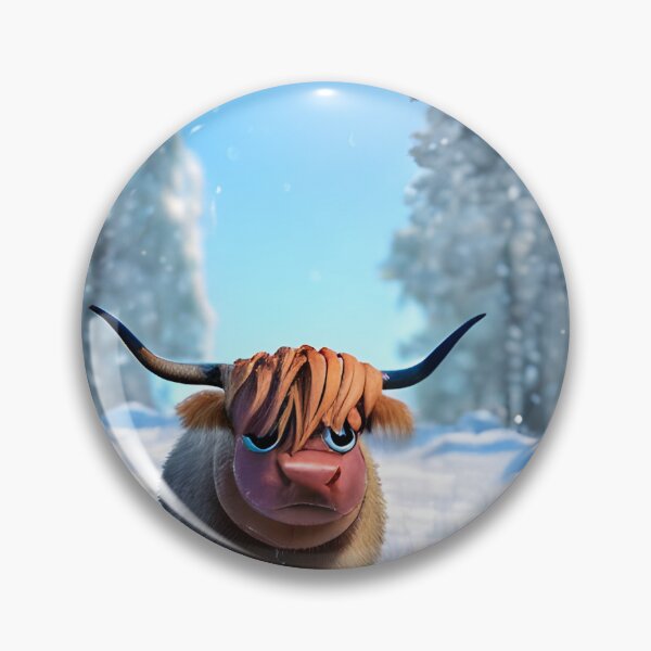 Item preview, Tilly the Highland Cow designed and sold by Rotten-Prints.
