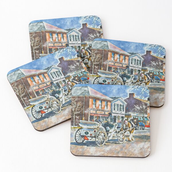 Item preview, Heritage District Niagara On The Lake - Watercolor designed and sold by Maria Angelica Maira.