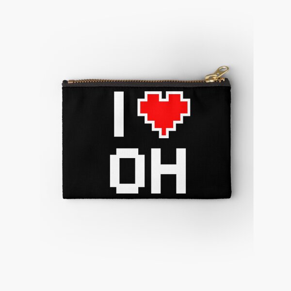 Item preview, I Love Ohio - Pixel heart for Ohioan gamer designed and sold by abowersock.