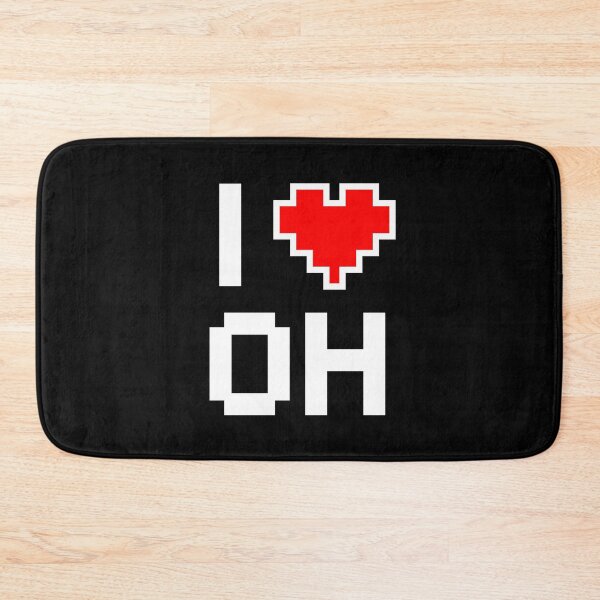 Item preview, I Love Ohio - Pixel heart for Ohioan gamer designed and sold by abowersock.