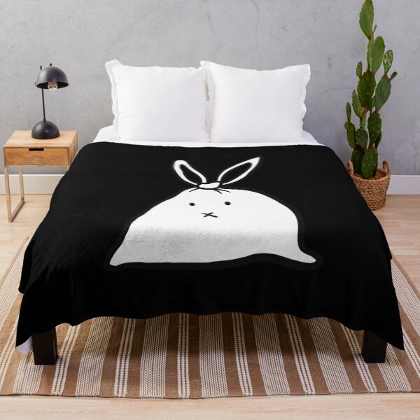 Item preview, Bunny Back, on Black, BIG Bunny designed and sold by SOFIE in SEOUL.
