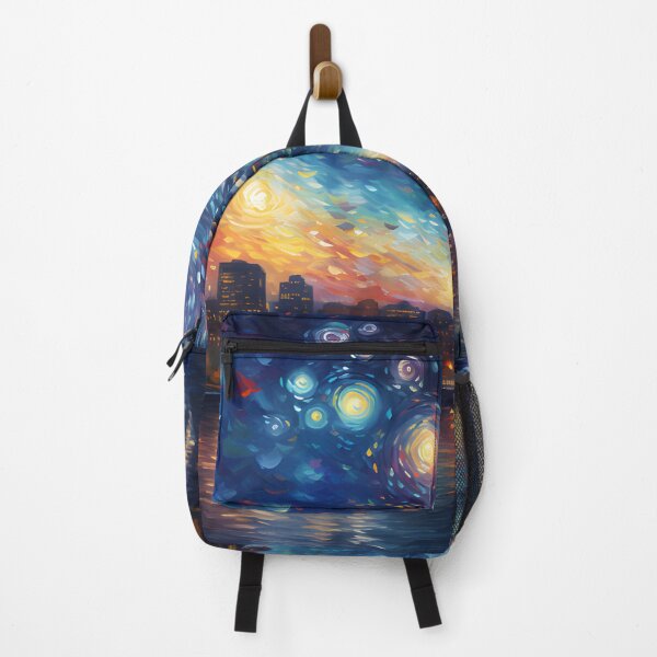 Item preview, Boston Skyline Starry Night designed and sold by cy312.
