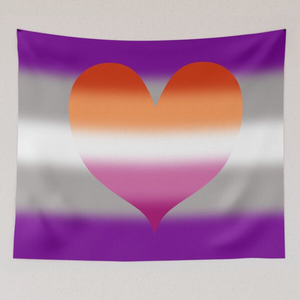 Item preview, Gradient Greysexual Homoromantic Lesbian Pride Flag designed and sold by Sum-Thangs.