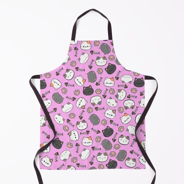 Item preview, cat cat's paw fish seamless Patterns designed and sold by backham-design.