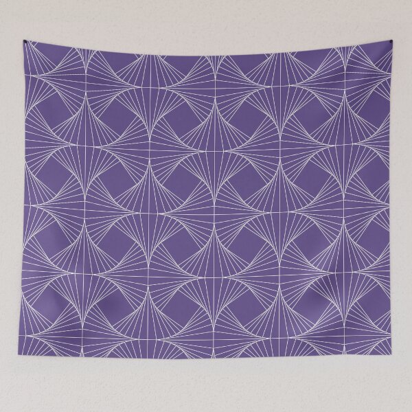 Item preview, Color of the Year 2018 - Ultra Violet - Twisted Pattern designed and sold by stylebytara.