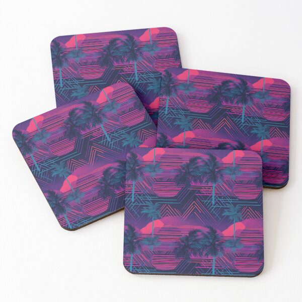 Item preview, Electric Palms designed and sold by PixelPatchwork.