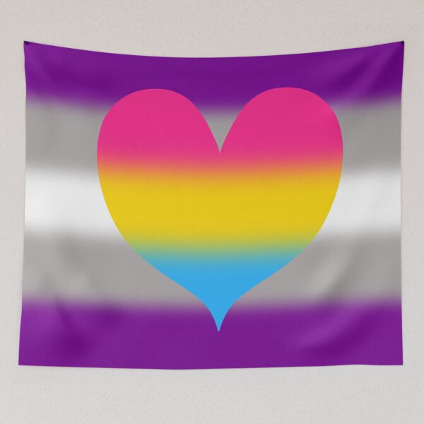 Item preview, Gradient Greysexual Panromantic Pride Flag designed and sold by Sum-Thangs.