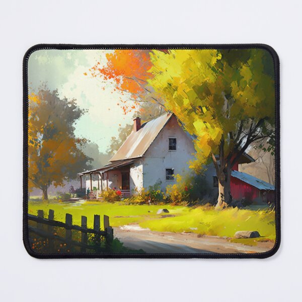 Item preview, Serenidad otoñal: un paisaje de ensueño pastoral designed and sold by Left-Hand-Tree.
