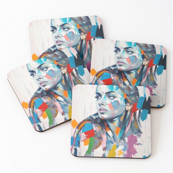 Item preview, Distant gaze – Portrait of a bewitching woman designed and sold by IUZERY.