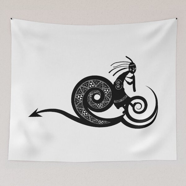 Item preview, Kokopelli on spiral arrow designed and sold by me-Midbar.