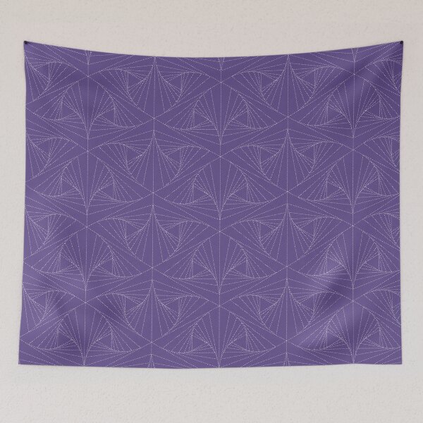 Item preview, Color of the Year 2018 - Ultra Violet - Twisted Pattern designed and sold by stylebytara.